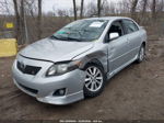 2010 Toyota Corolla S Silver vin: 1NXBU4EE4AZ261713