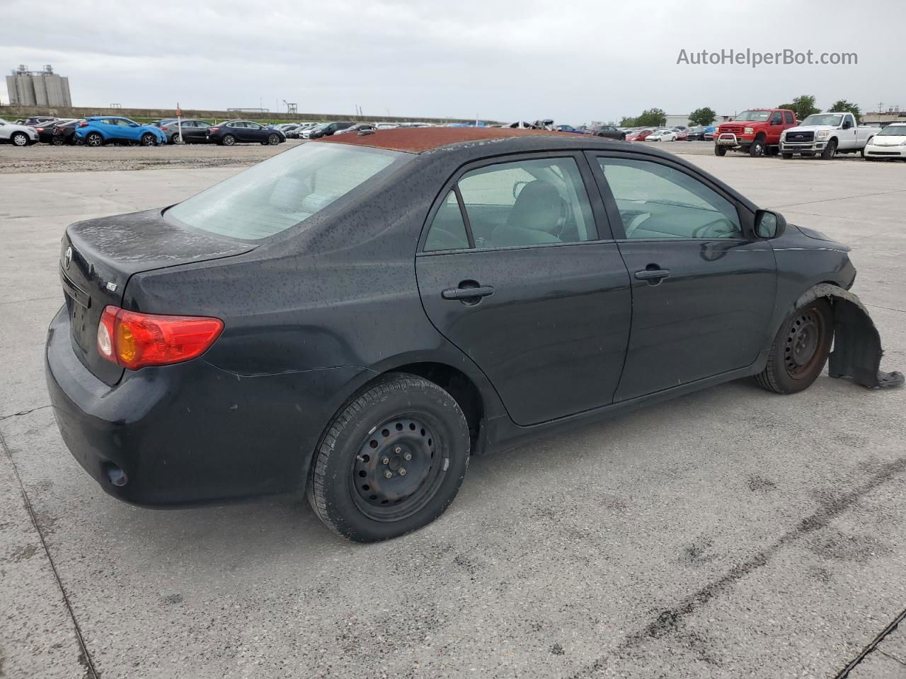 2010 Toyota Corolla Base Black vin: 1NXBU4EE4AZ267513