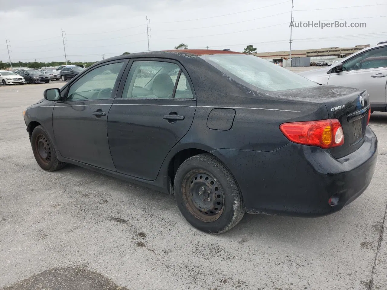 2010 Toyota Corolla Base Black vin: 1NXBU4EE4AZ267513