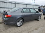 2010 Toyota Corolla Base Gray vin: 1NXBU4EE4AZ268385