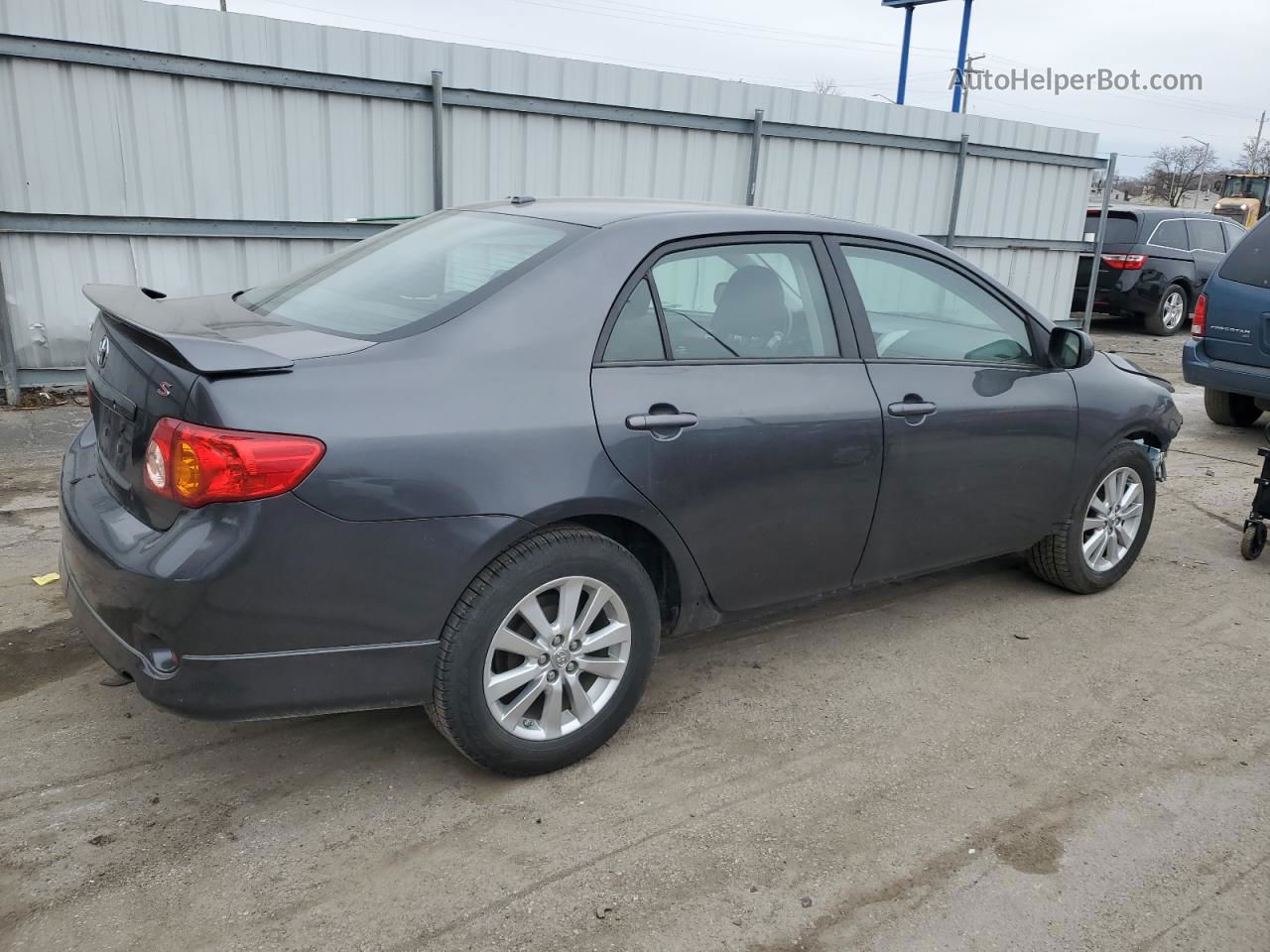 2010 Toyota Corolla Base Gray vin: 1NXBU4EE4AZ268385