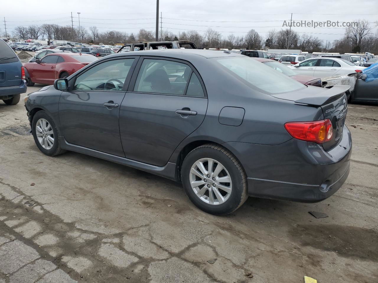 2010 Toyota Corolla Base Gray vin: 1NXBU4EE4AZ268385