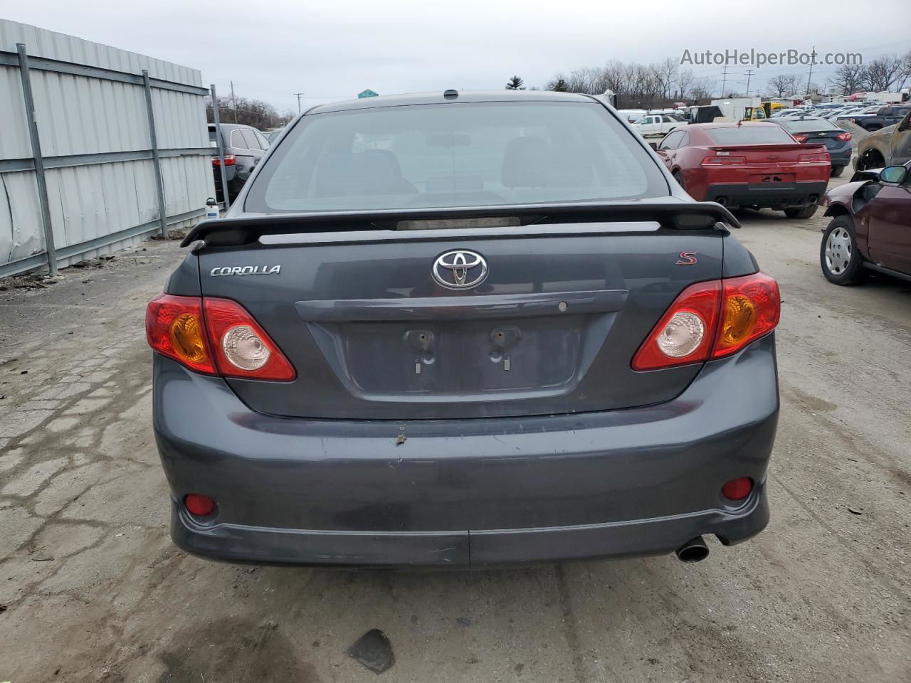 2010 Toyota Corolla Base Gray vin: 1NXBU4EE4AZ268385