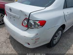 2010 Toyota Corolla Le White vin: 1NXBU4EE4AZ272100