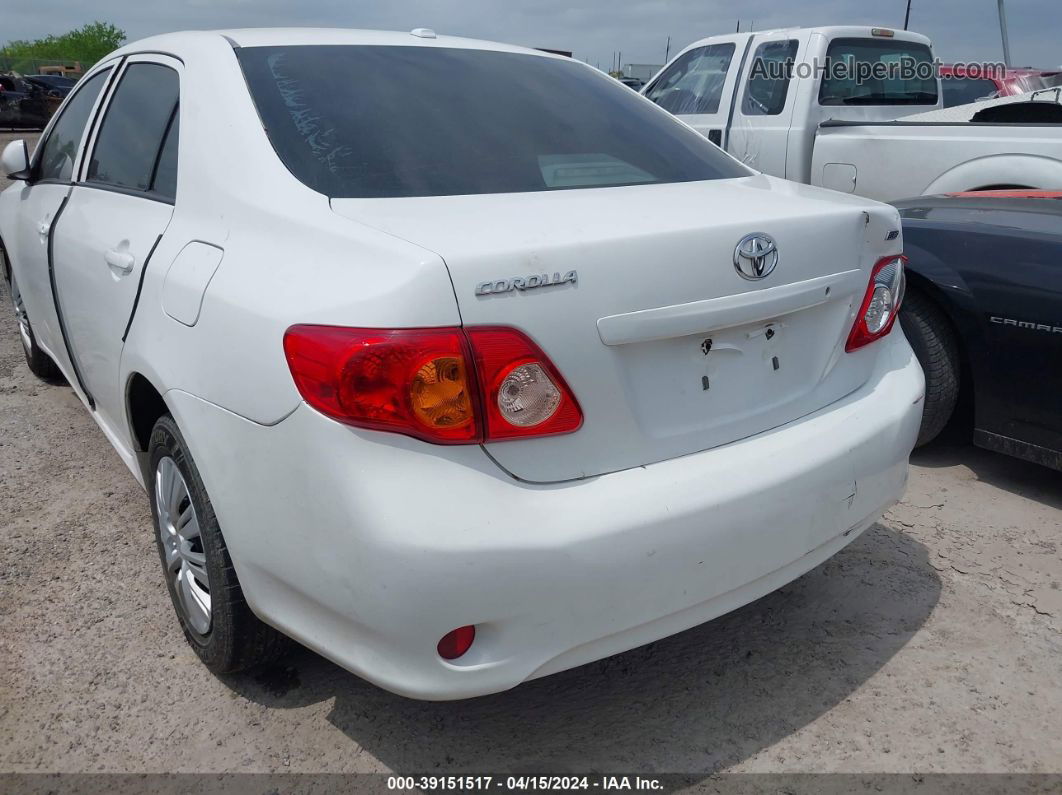 2010 Toyota Corolla Le White vin: 1NXBU4EE4AZ272100