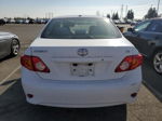 2010 Toyota Corolla Base White vin: 1NXBU4EE4AZ294498