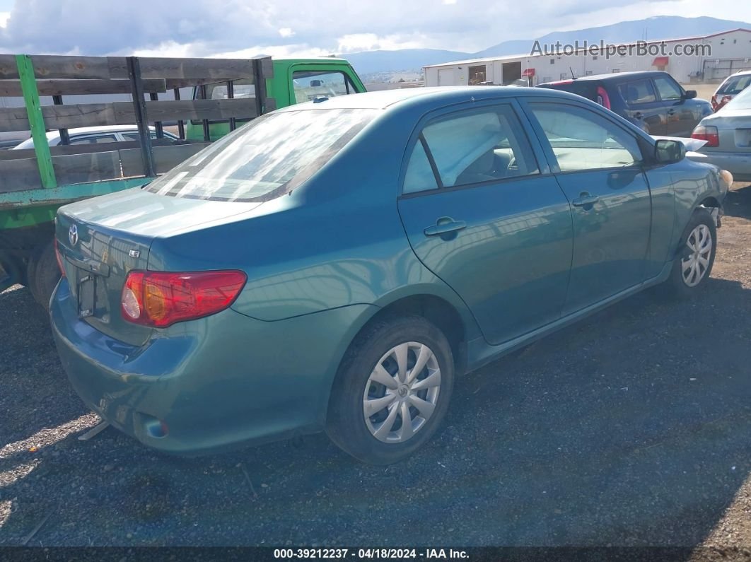 2010 Toyota Corolla Le Green vin: 1NXBU4EE4AZ298180