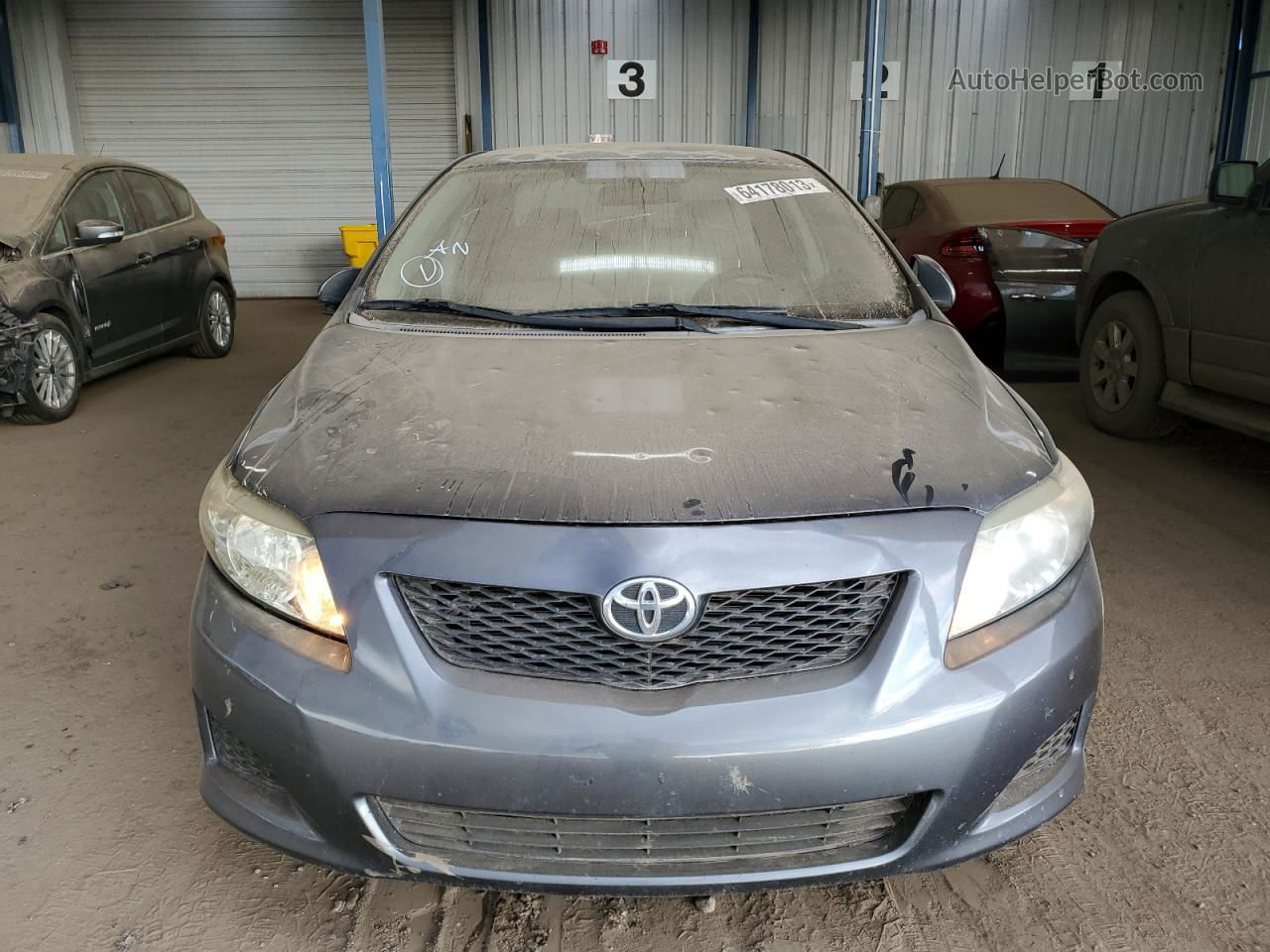 2010 Toyota Corolla Base Charcoal vin: 1NXBU4EE4AZ313311