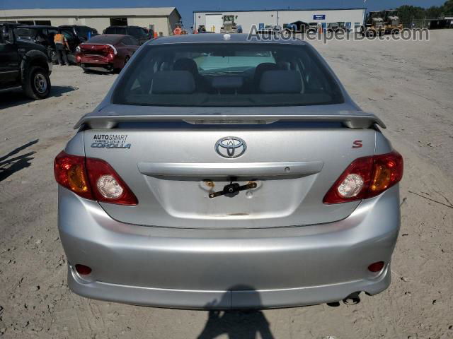 2010 Toyota Corolla Base Silver vin: 1NXBU4EE4AZ323854