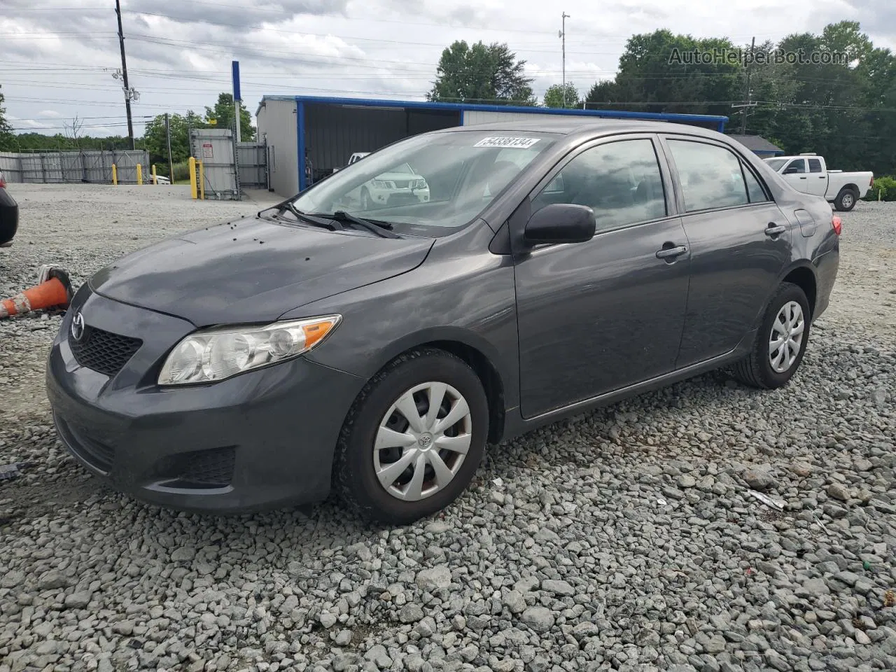 2010 Toyota Corolla Base Gray vin: 1NXBU4EE4AZ329122