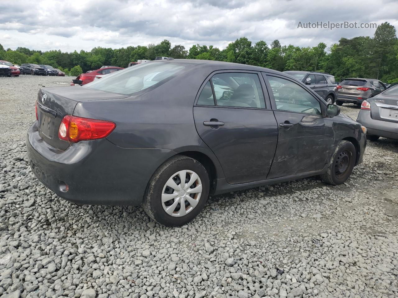 2010 Toyota Corolla Base Gray vin: 1NXBU4EE4AZ329122