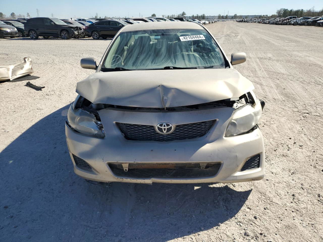 2010 Toyota Corolla Base Tan vin: 1NXBU4EE4AZ336071