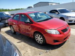 2010 Toyota Corolla Base Red vin: 1NXBU4EE4AZ337950