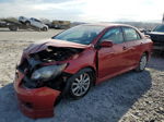 2010 Toyota Corolla Base Red vin: 1NXBU4EE4AZ355025