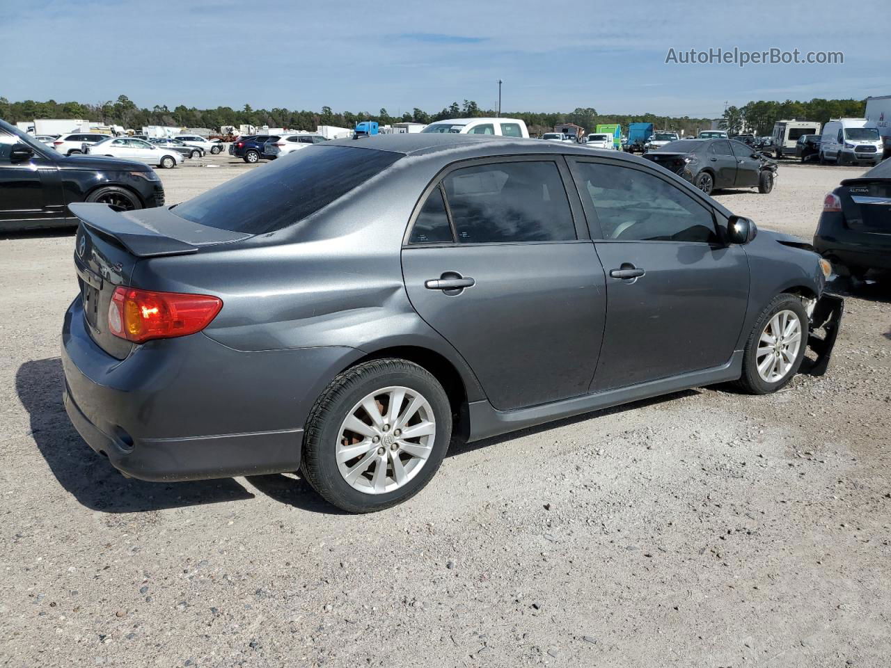 2010 Toyota Corolla Base Gray vin: 1NXBU4EE4AZ376246