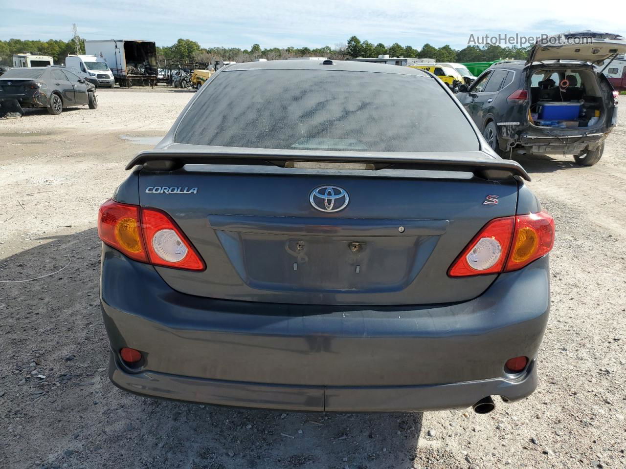 2010 Toyota Corolla Base Gray vin: 1NXBU4EE4AZ376246