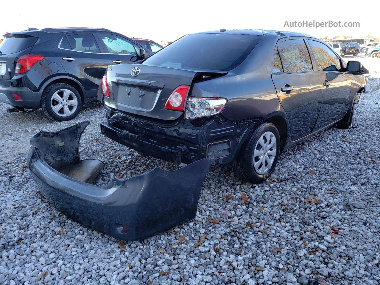 2010 Toyota Corolla Base Silver vin: 1NXBU4EE5AZ195091