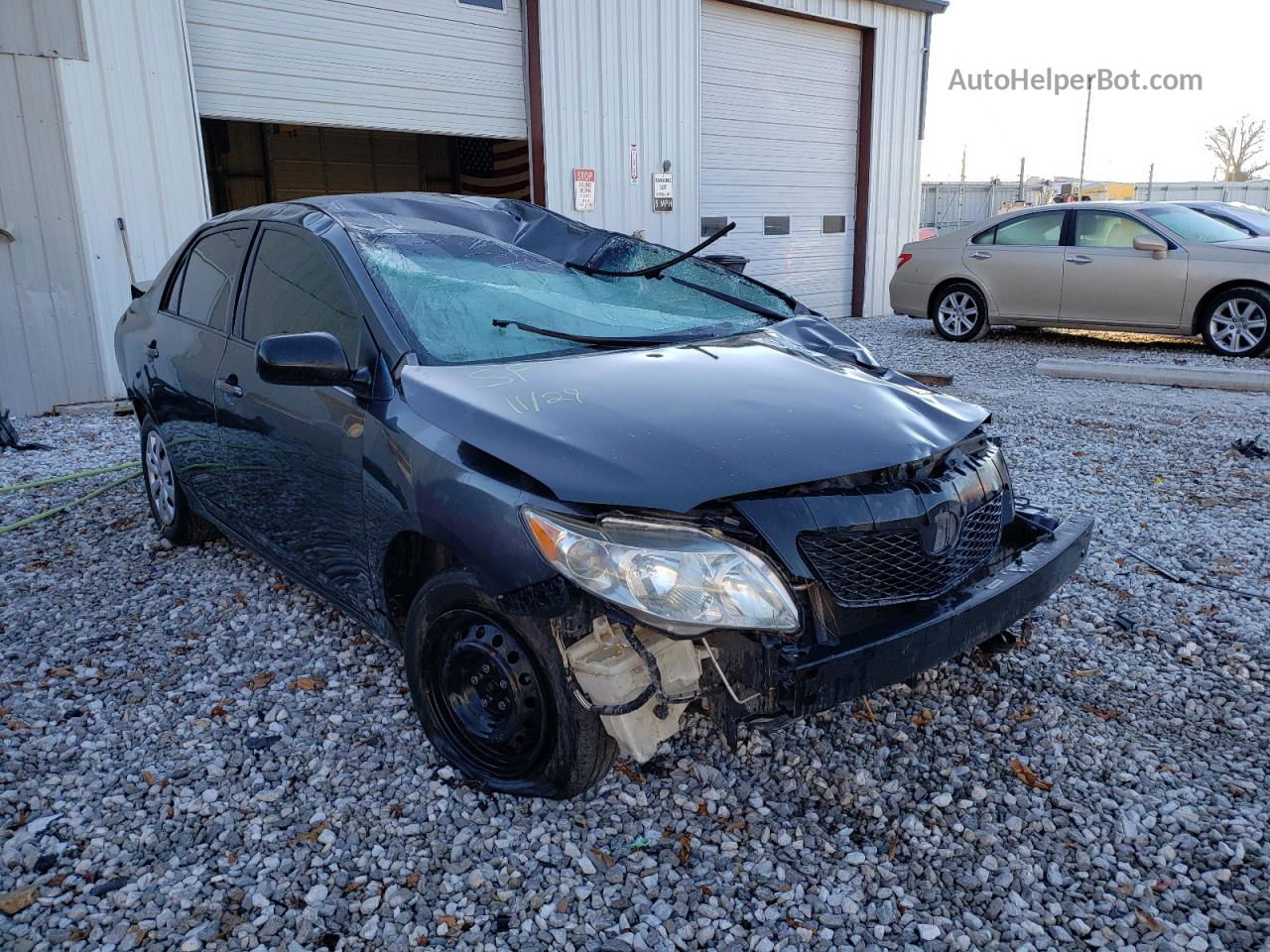 2010 Toyota Corolla Base Silver vin: 1NXBU4EE5AZ195091