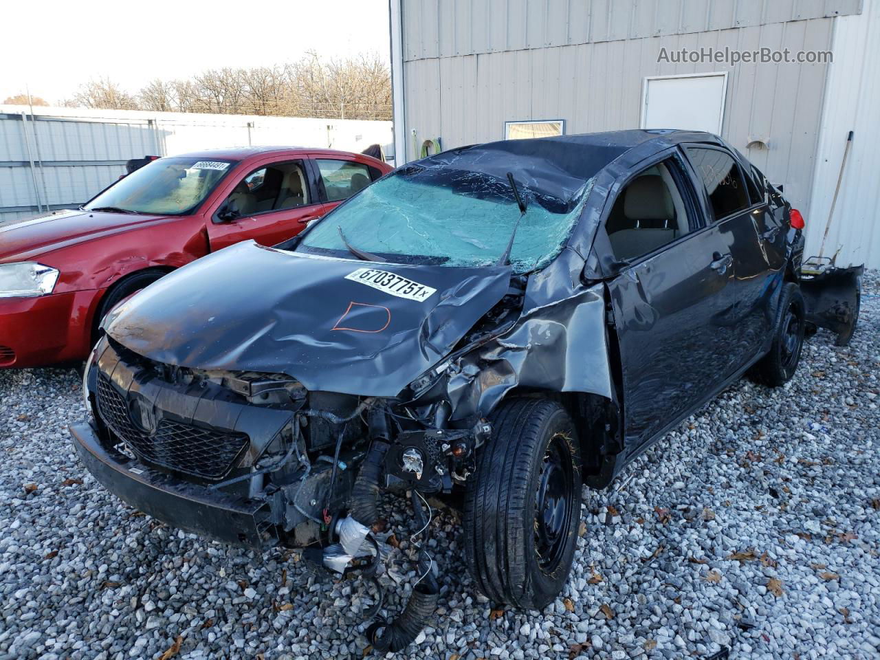 2010 Toyota Corolla Base Silver vin: 1NXBU4EE5AZ195091