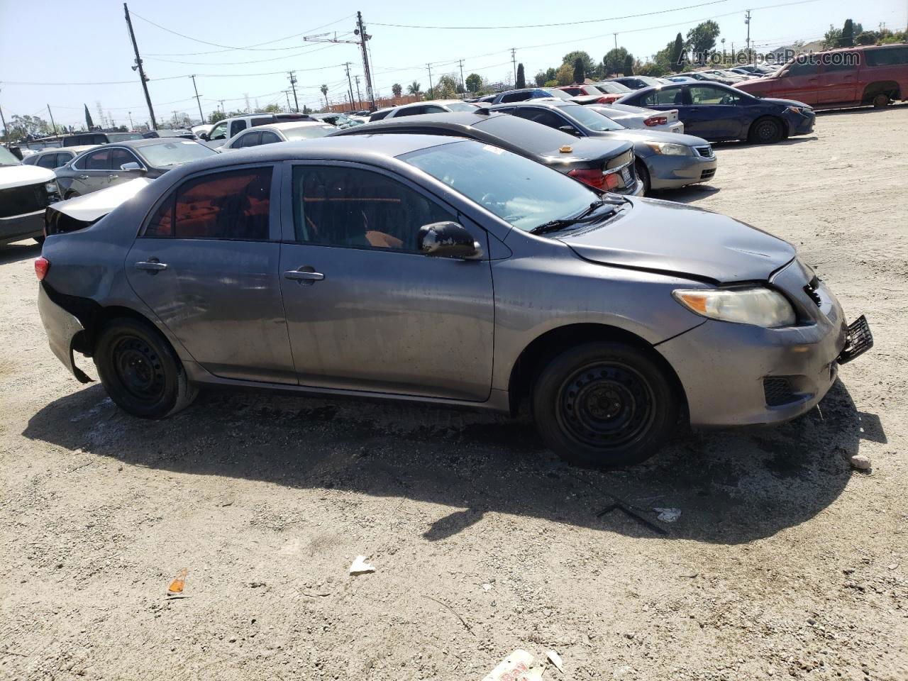 2010 Toyota Corolla Base Silver vin: 1NXBU4EE5AZ202945