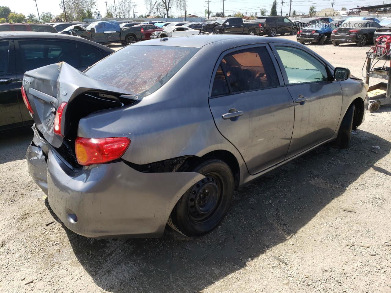 2010 Toyota Corolla Base Silver vin: 1NXBU4EE5AZ202945