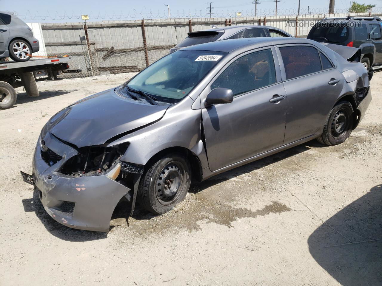 2010 Toyota Corolla Base Silver vin: 1NXBU4EE5AZ202945