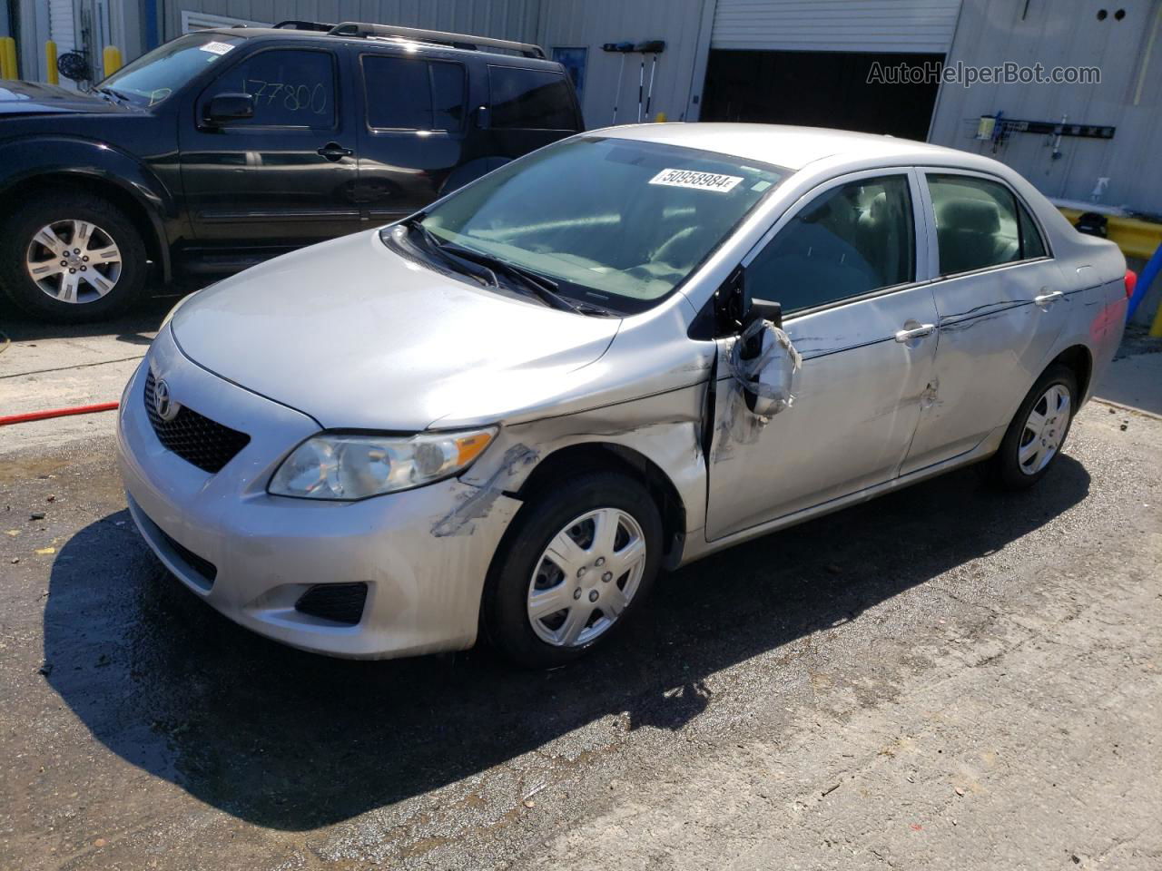 2010 Toyota Corolla Base Silver vin: 1NXBU4EE5AZ209815