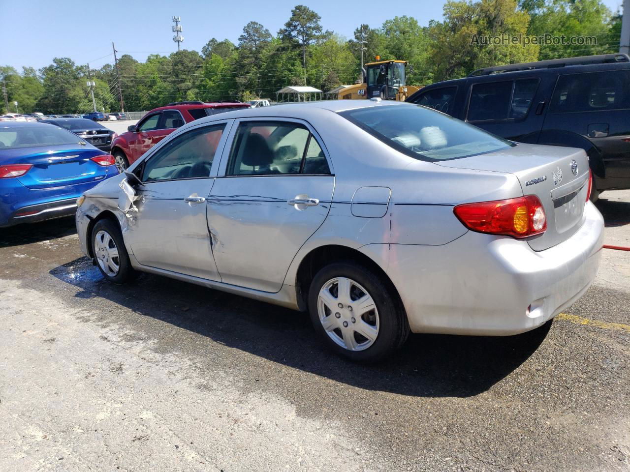 2010 Toyota Corolla Base Silver vin: 1NXBU4EE5AZ209815