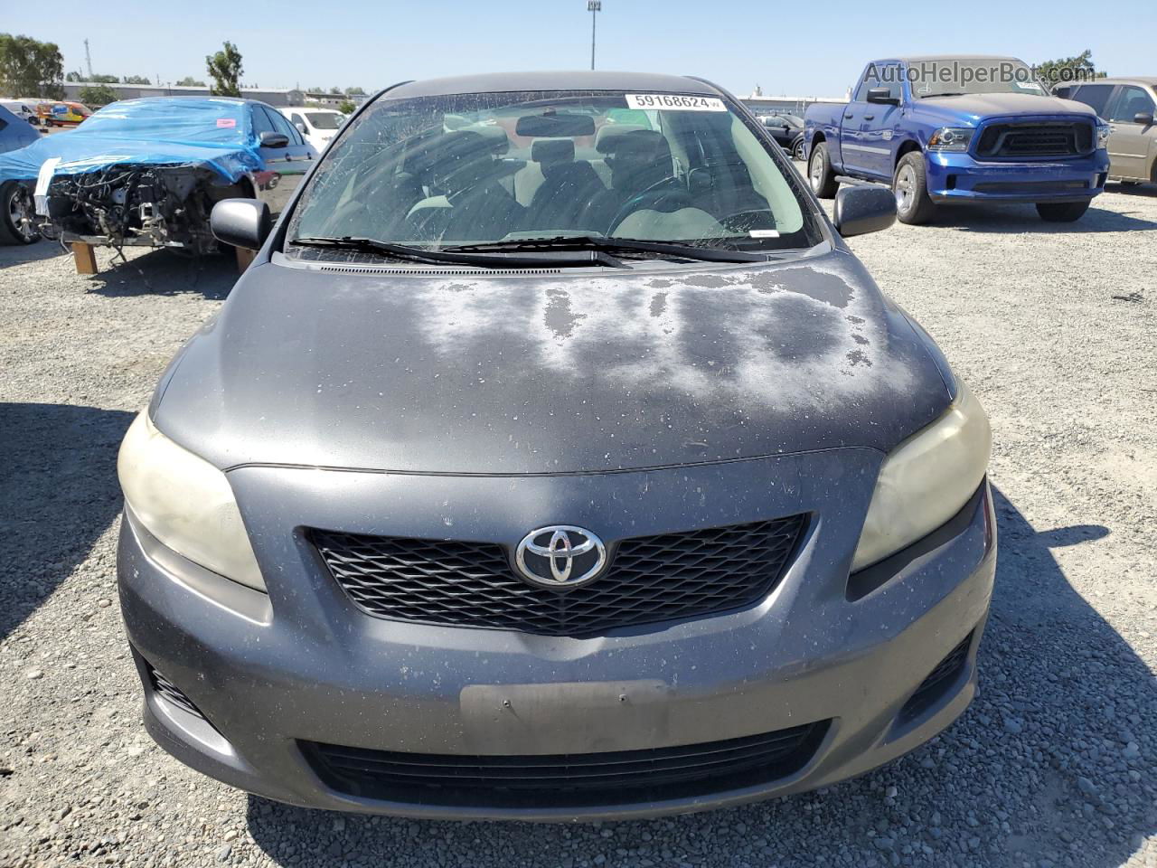 2010 Toyota Corolla Base Gray vin: 1NXBU4EE5AZ250333