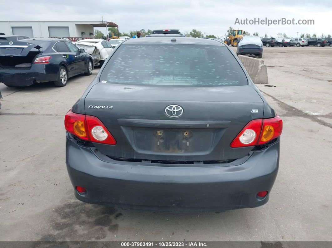 2010 Toyota Corolla Le Gray vin: 1NXBU4EE5AZ328674