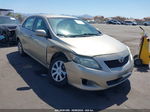 2010 Toyota Corolla Le/s/xle Beige vin: 1NXBU4EE6AZ177232