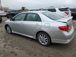 2010 Toyota Corolla Base Silver vin: 1NXBU4EE6AZ217860