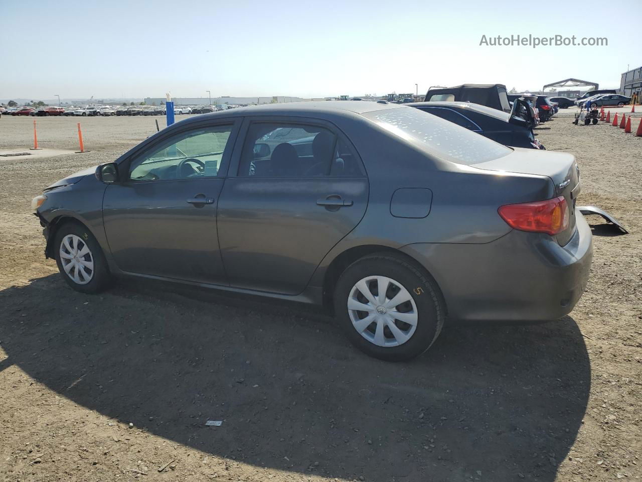 2010 Toyota Corolla Base Black vin: 1NXBU4EE6AZ260885