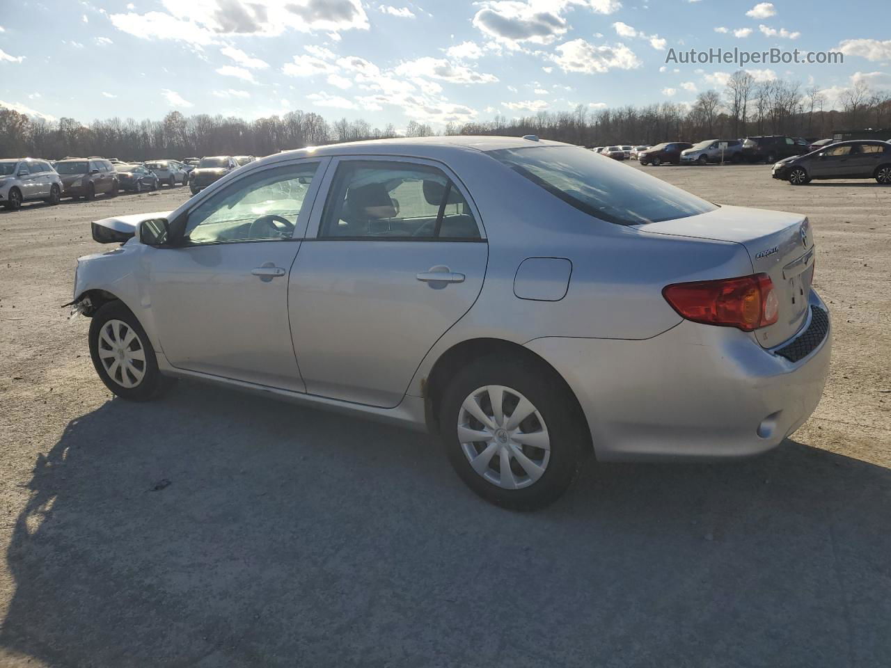 2010 Toyota Corolla Base Silver vin: 1NXBU4EE6AZ267092