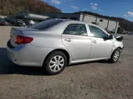 2010 Toyota Corolla Base Silver vin: 1NXBU4EE6AZ267092