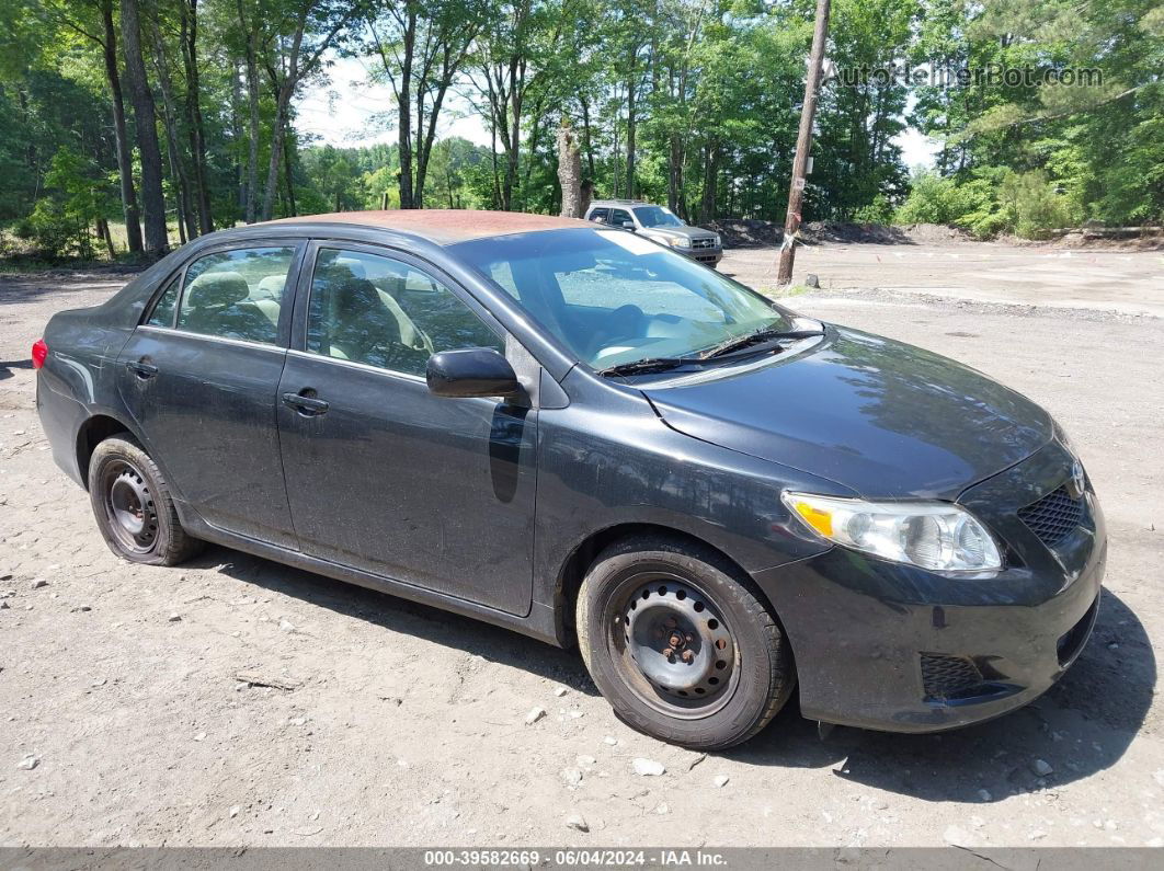 2010 Toyota Corolla Le Black vin: 1NXBU4EE6AZ344379