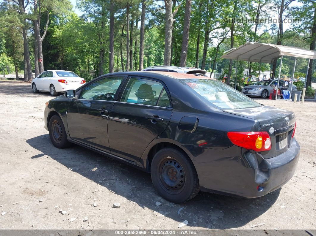 2010 Toyota Corolla Le Black vin: 1NXBU4EE6AZ344379