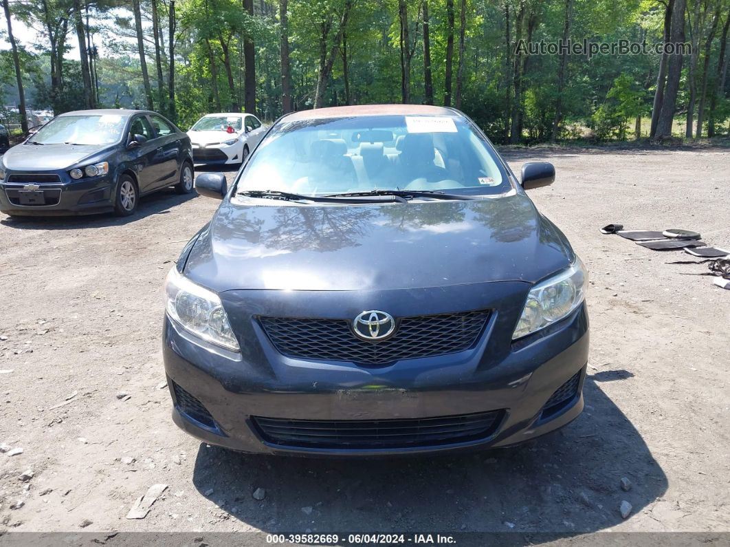 2010 Toyota Corolla Le Black vin: 1NXBU4EE6AZ344379