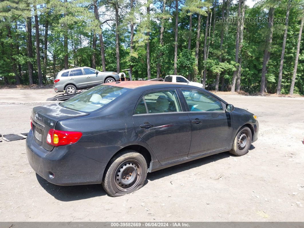 2010 Toyota Corolla Le Black vin: 1NXBU4EE6AZ344379