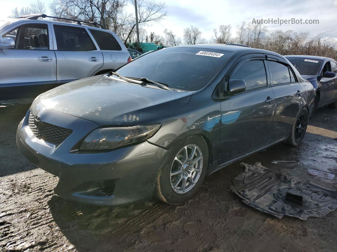 2010 Toyota Corolla Base Gray vin: 1NXBU4EE6AZ344530