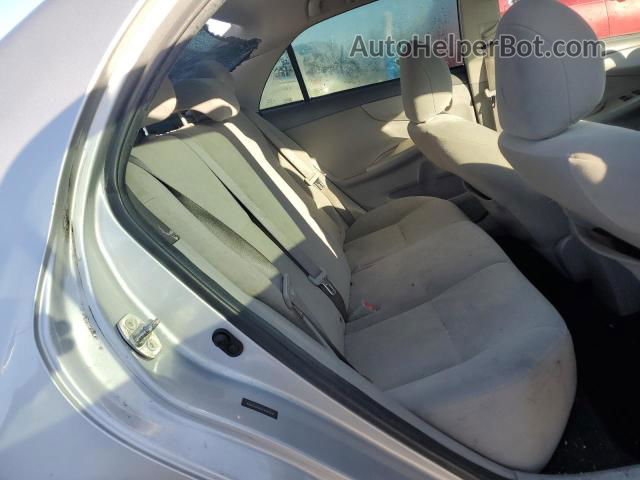 2010 Toyota Corolla Base Silver vin: 1NXBU4EE6AZ372229