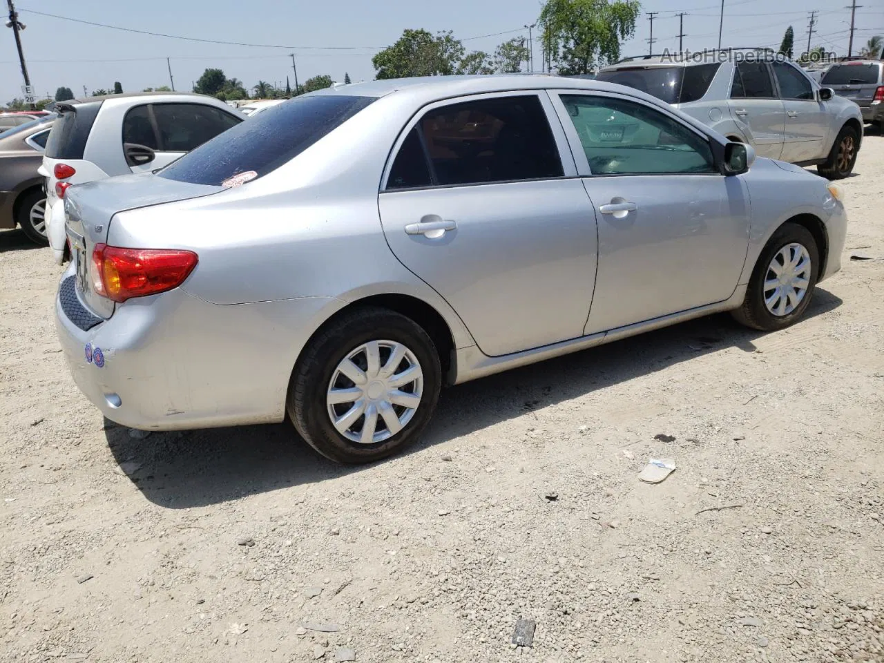 2010 Toyota Corolla Base Silver vin: 1NXBU4EE7AZ176610