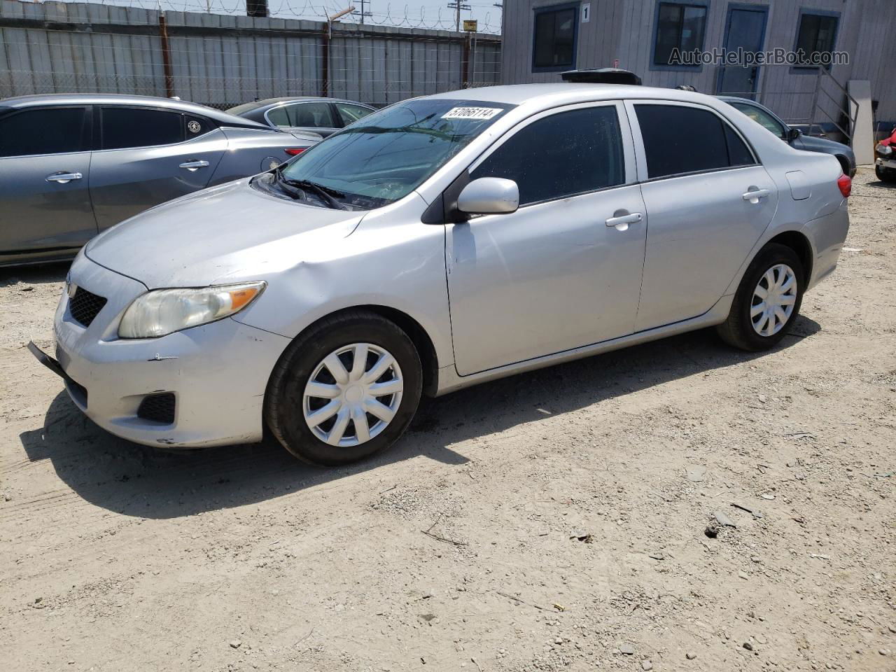 2010 Toyota Corolla Base Silver vin: 1NXBU4EE7AZ176610