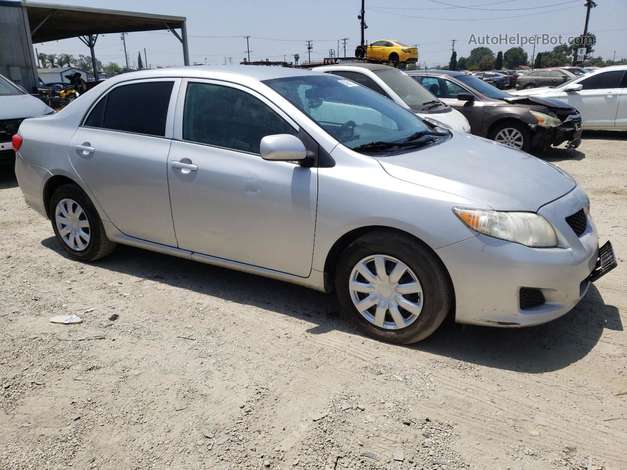 2010 Toyota Corolla Base Silver vin: 1NXBU4EE7AZ176610