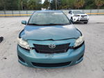 2010 Toyota Corolla Base Green vin: 1NXBU4EE7AZ186523