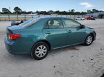 2010 Toyota Corolla Base Зеленый vin: 1NXBU4EE7AZ186523