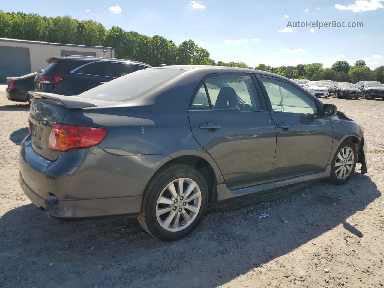 2010 Toyota Corolla Base Gray vin: 1NXBU4EE7AZ207662