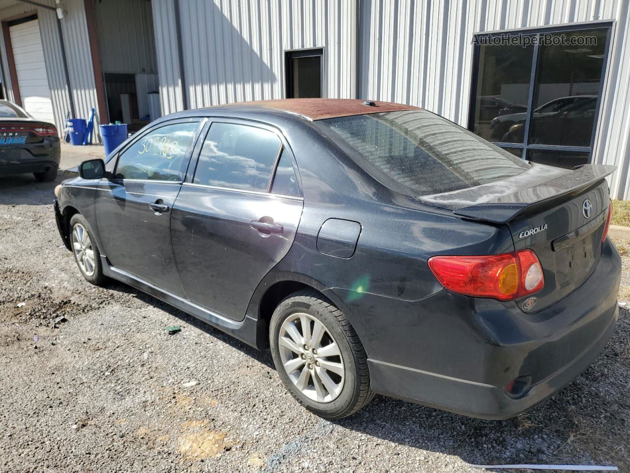 2010 Toyota Corolla Base Black vin: 1NXBU4EE7AZ226289