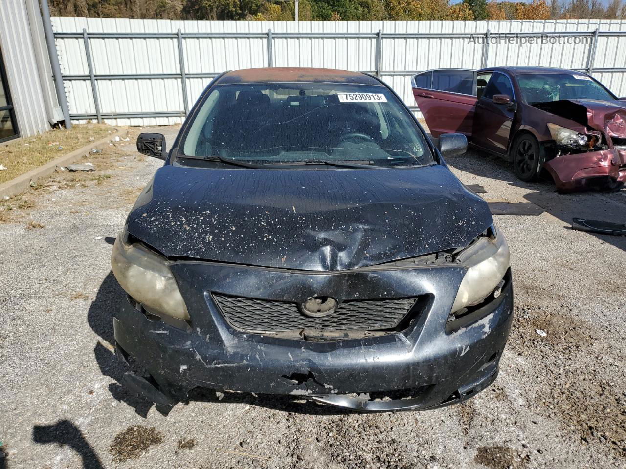 2010 Toyota Corolla Base Black vin: 1NXBU4EE7AZ226289