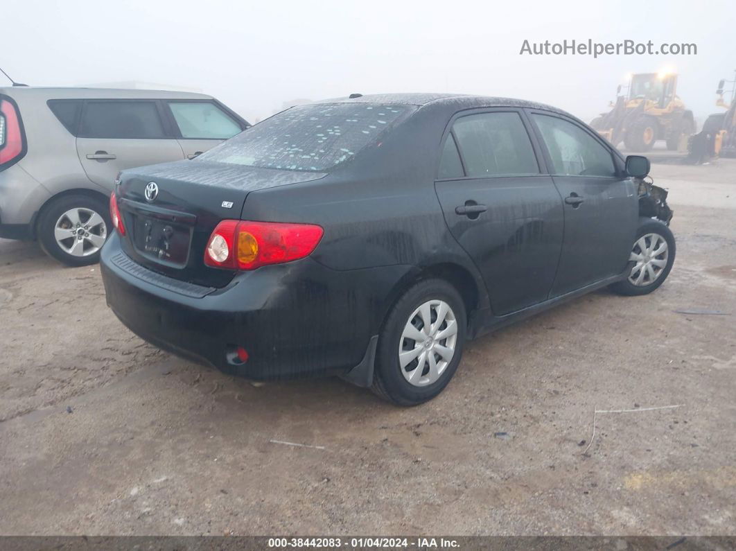 2010 Toyota Corolla Le Black vin: 1NXBU4EE7AZ238202